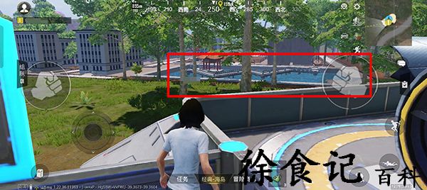 《和平精英》绿洲世界华科眼镜湖位置一览