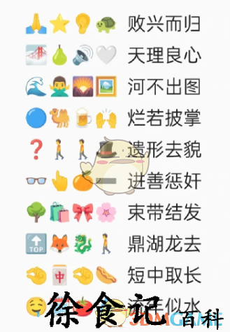 《卡普喔》emoji猜成语全部答案2023