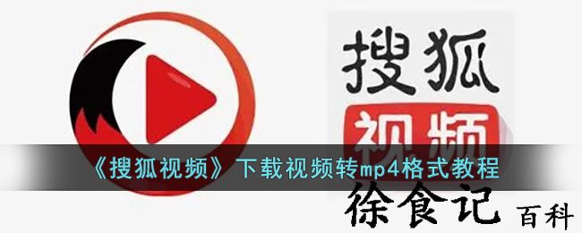 《搜狐视频》下载视频转mp4格式教程