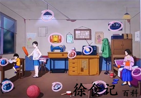 《文字脑洞》怀旧室内找出不符合年代的东西攻略