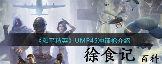 和平精英ump45冲锋枪怎么样 和平精英ump45冲锋枪属性分享