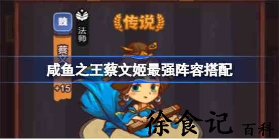 咸鱼之王蔡文姬怎么搭配